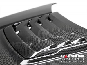Ford Raptor Carbon Fiber Hood - OE Style - Gloss by Anderson Composites Ford Raptor Carbon Fiber Hood - OE Style - Gloss by Anderson Composites